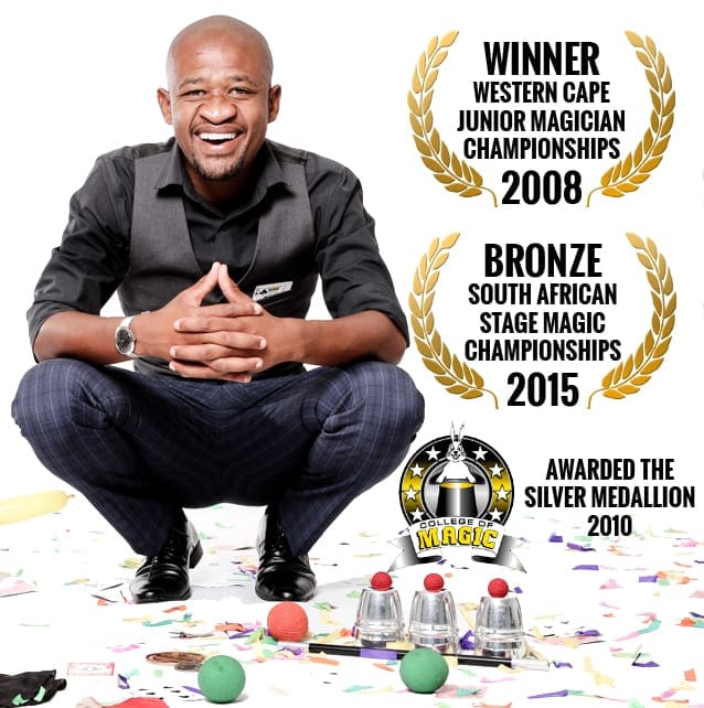 Award-winning magician Mawonga Gayiya